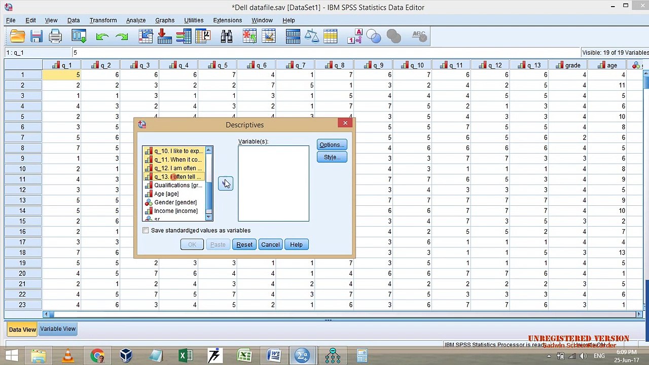 AMOS-9  (Practical Illustration in CFA Part-1 Regression & Model fit Indices)