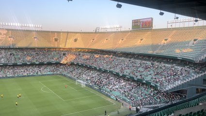 Máxima emoción en el primer gol del Betis