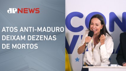 María Corina sobre eleições na Venezuela: “Nunca contaram com essa nossa reação”