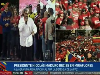 Pdte. Nicolás Maduro aseguró que nadie podrá imponer escenarios de violencia en el territorio nacional