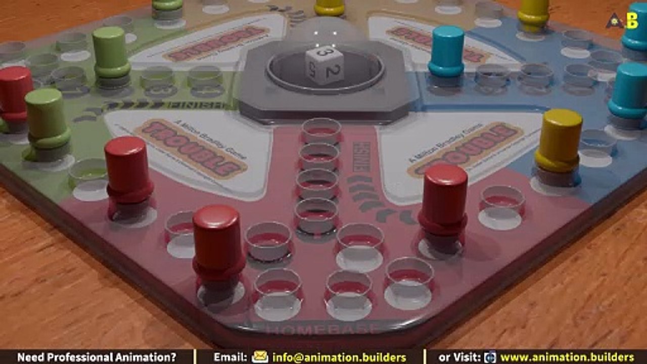 How To Play Trouble Board Game | 3D Animation for Easy Learning