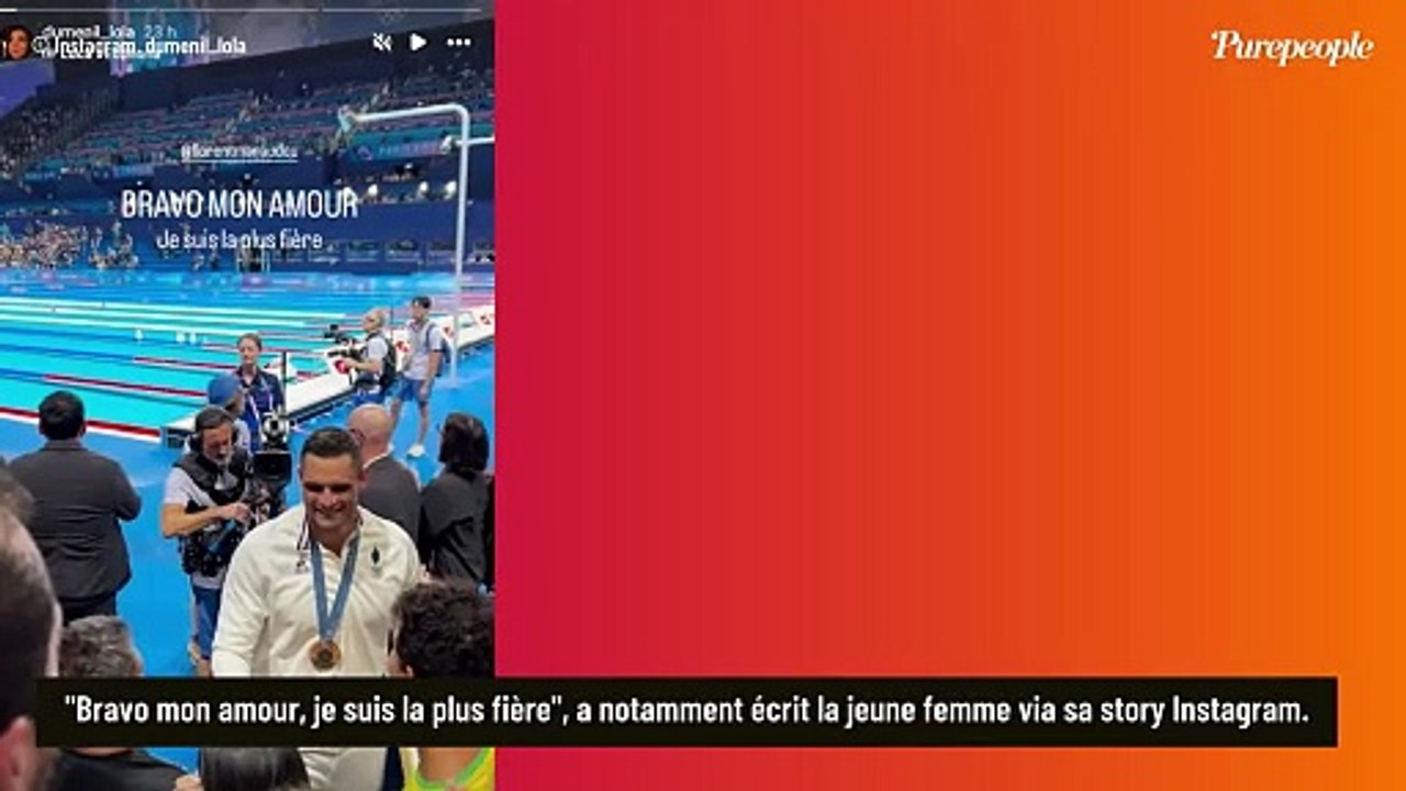 JO de Paris : Laure Manaudou rayonnante à La Défense Arena, l'ex-championne savoure le nouveau sacre de son frère Florent