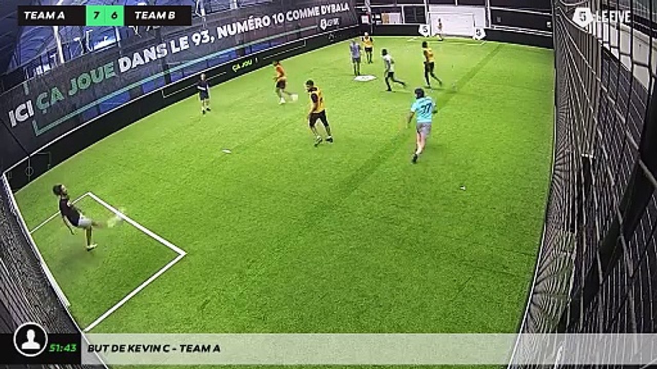 But de Kevin C - Team A