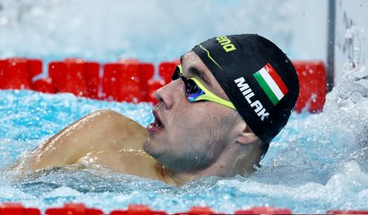 المجري ميلاك يحرز ذهبية 100 م فراشة