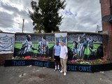 Lionesses star presents Liam Palmer with incredible Sheffield Wednesday mural