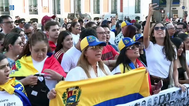 Miles de venezolanos claman contra el fraude de Maduro en Madrid