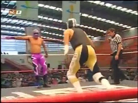 NWA Mexico Welterweight Title - Turbo vs. Black Thunder ( 2010.05.02 @ Perros del Mal Viva La Lucha! Revolucion )