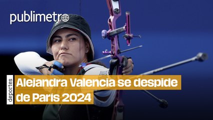 “Estoy entre las mejores del mundo”: Ale Valencia se despide de París 2024 con la cara en alto