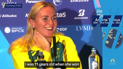 'I'm happy that she was the one to beat me' - Titmus on historic Ledecky four-peat