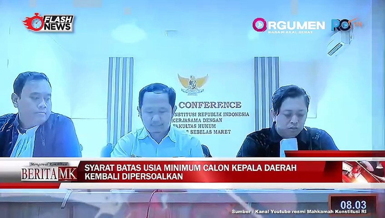 MK Kembali Gelar Sidang Mengenai Syarat Batas Usia Minimum Calon Kepala Daerah
