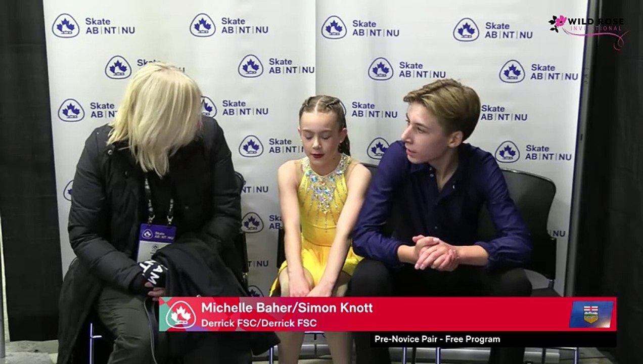 Pre-Novice Pairs Freeskate - CHEMCO RINK - 2024 Wild Rose Invitational