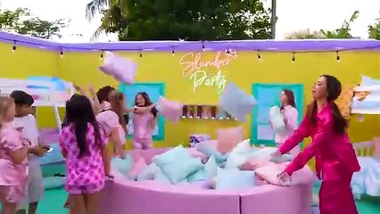 Nastya and her tenth birthday slumber party