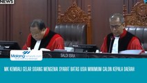 MK Kembali Gelar Sidang Mengenai Syarat Batas Usia Minimum Calon Kepala Daerah