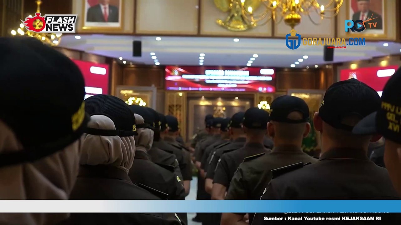 WAKIL JAKSA AGUNG HADIRI ACARA PEMBUKAAN PENDIDIKAN DAN PELATIHAN PEMBENTUKAN JAKSA ANGKATAN LXXXI GELOMBANG II TAHUN 2024