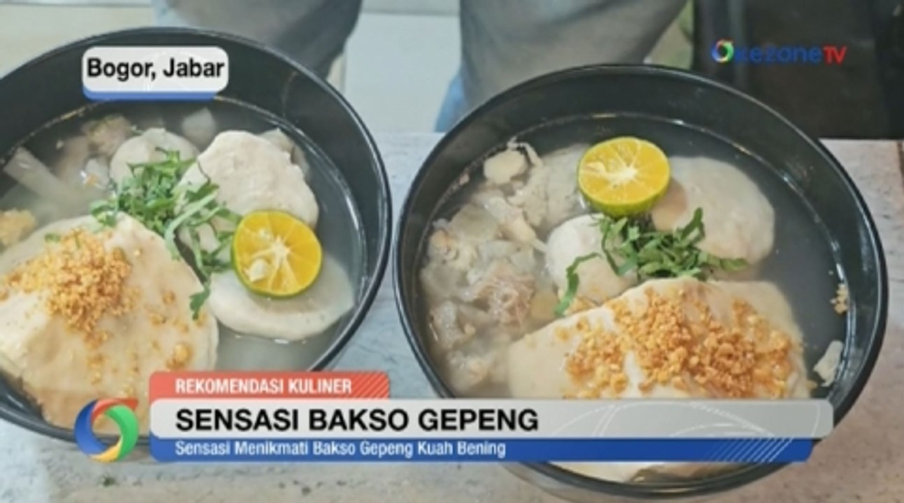 Sensasi Mencicipi Bakso Gepeng Kuah Bening di Bogor, Jawa Barat