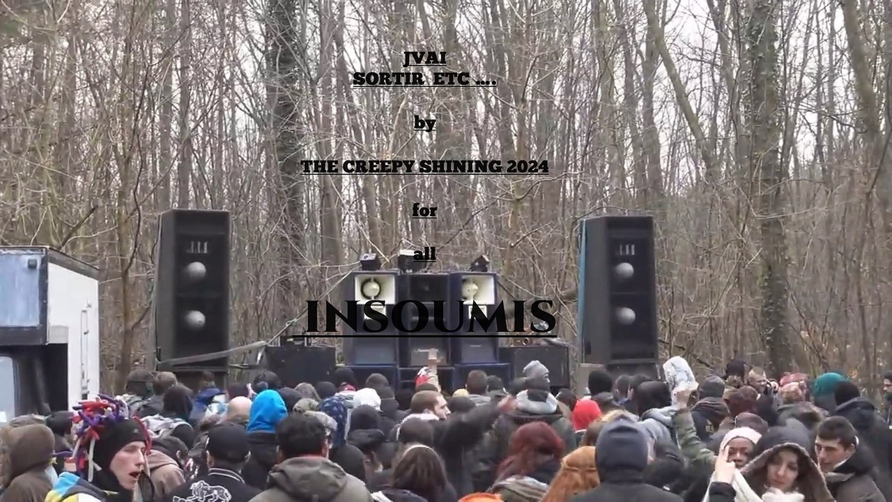 Jvai sortir .....etc..... by THE CREEPY SHINING ©   for all   INSOUMIS    2024