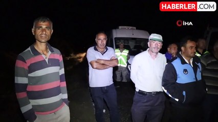 Erzurum-Artvin yoluna sel engeli