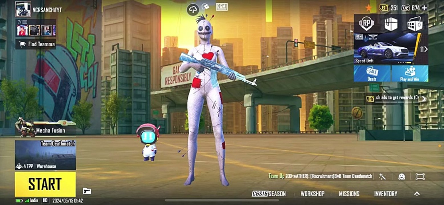 MYTHIC FORGE CREATE OPENING  INVADER SET CREATE OPENING  _bgmi _pubg