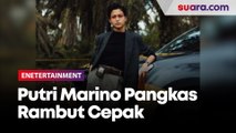 Putri Marino Pangkas Rambut Hingga Cepak Demi Jadi Detektif di Film Kabut Berduri