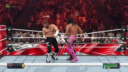 "Seth Attacks Sami After Losing World Title | Epic Rivalry Match: Seth vs. Sami | WWE 2K24"
