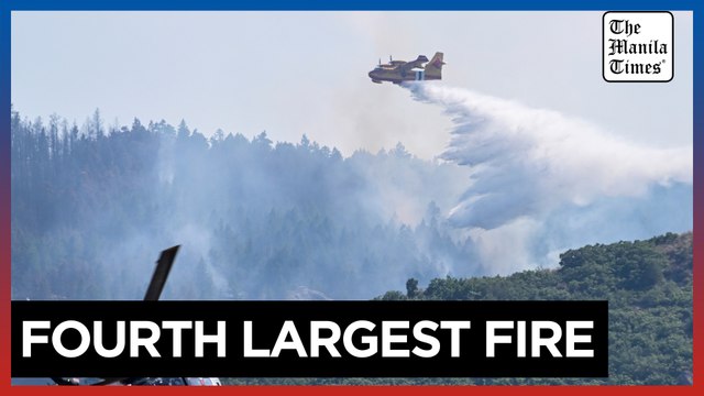 Firefighters continue battling massive wildfire in California ahead of thunderstorms, lightning