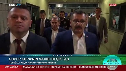 Dursun Özbek'in korumasından gazetecilere çirkin müdahale