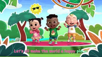 Happy Place Dance _ Dance Party _ CoComelon Nursery Rhymes _ Kids Songs