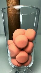 Very Satisfying and Relaxing Kinetic Sand ASMR, drop and squish