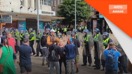 Rusuhan ganas merebak di Britain, 90 ditahan