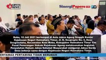 Puspenkum Kejagung Gelar Penyuluhan Hukum Tentang Jaga Desa di Kab. Halmahera Timur