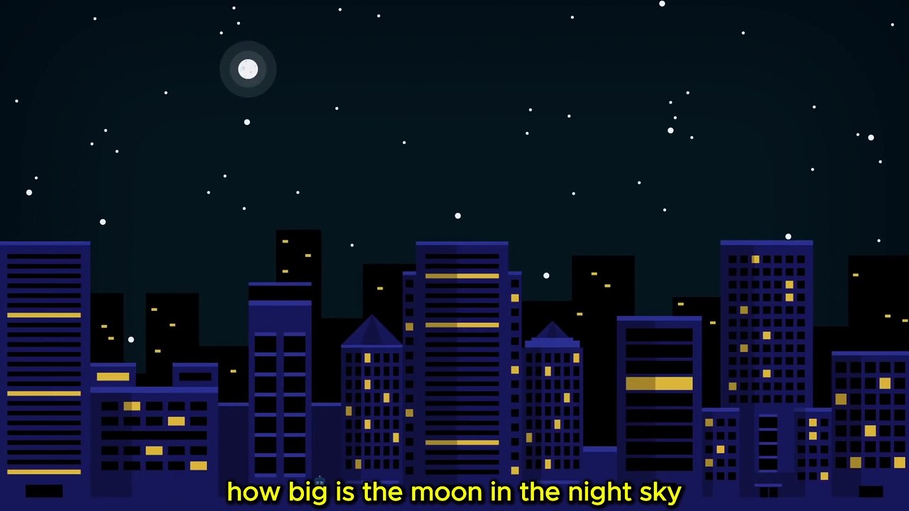 How Big is the Moon?