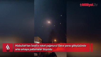 Lübnan'ın güneyinden İsrail'in kuzeyine roket!
