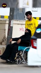 Ninja Mother on Wheel Chair..Funny Prank