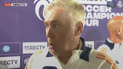 Rueda de prensa de Carlo Ancelotti, clásico de verano
