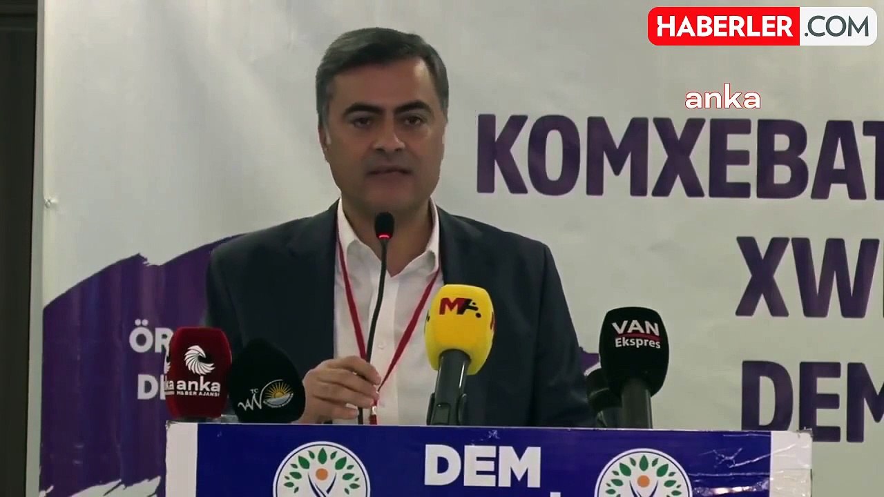DEM Parti Eş Genel Başkanı Tuncer Bakırhan, Kürtçe trafik uyarı yazılarının silinmesine tepki gösterdi