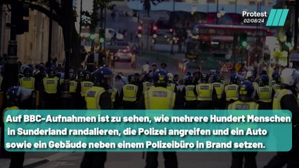 Ein Blick auf die Proteste nach der Messerattacke