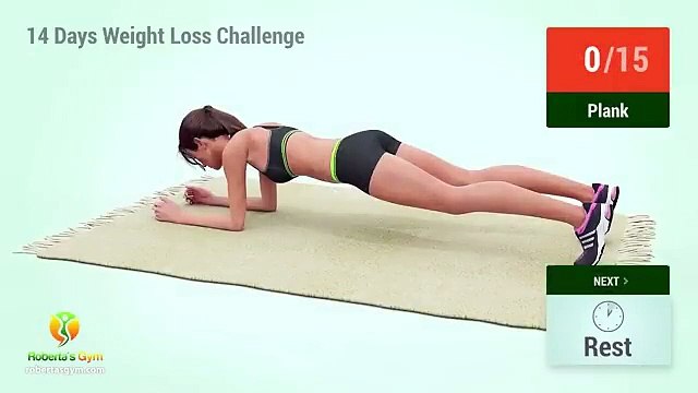14 Days Weight Loss Challenge - Home Workout Routine