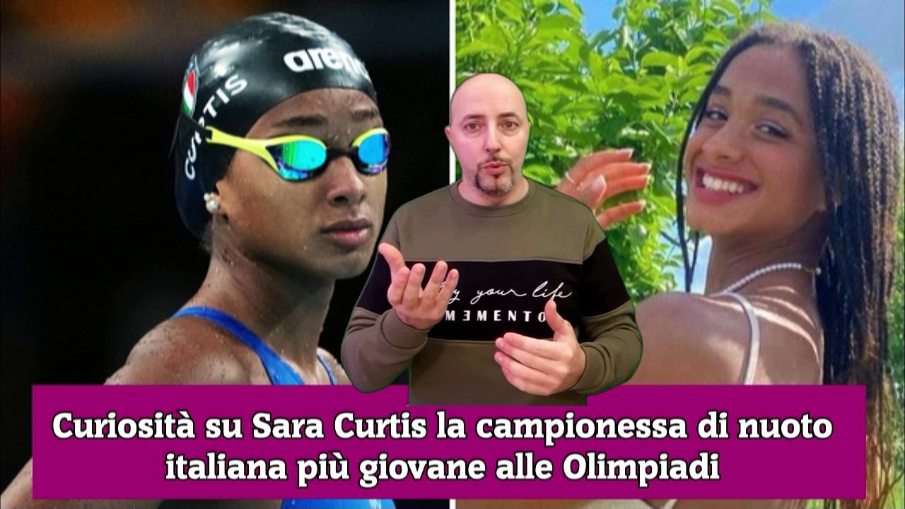 Curiosità su Sara Curtis la campionessa di nuoto italiana più giovane alle Olimpiadi