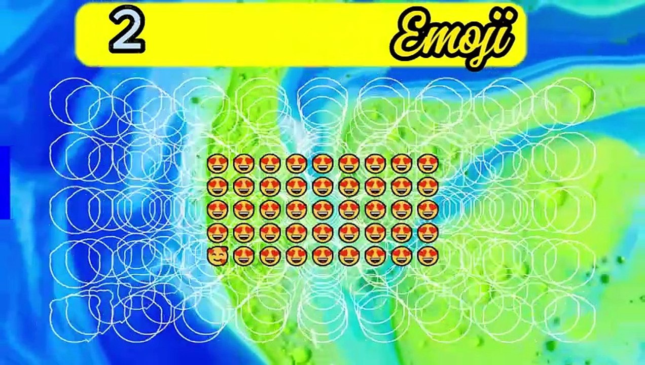 Find odd one out  - find odd emoji quiz challenge