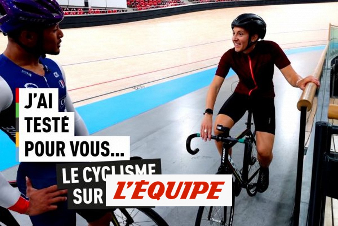 On a testé le cyclisme sur piste avec Florian Grengbo - JO 2024 - Cyclisme sur piste