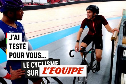 On a testé le cyclisme sur piste avec Florian Grengbo - JO 2024 - Cyclisme sur piste