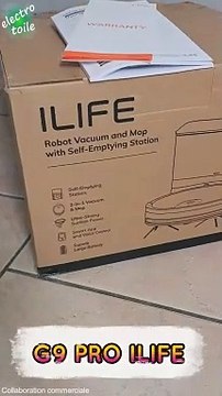 Aspirateur robot G9 pro Ilife nettoyage autonome de la maison