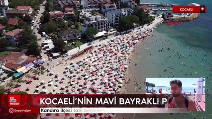 Kocaeli'nin Kandıra ilçesi tatil beldelerini aratmıyor