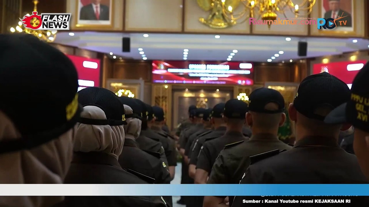 Wakil Jaksa Agung Hadiri Acara Pembukaan Pendidikan dan Pelatihan Pembentukan Jaksa Angkatan LXXXI Gelombang II 2024