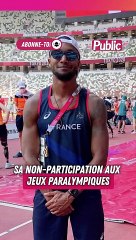  Le champion paralympique Thimothée Adolphe, accuse Bruno, candidat à la dernière saison de Secret Story d’avoir menti sur son secret.