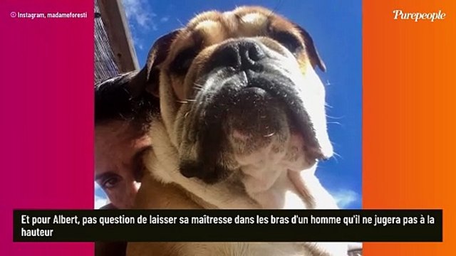 Florence Foresti en vacances avec son compagnon Alexandre Kominek, elle a emmené son fidèle partenaire Albert avec elle