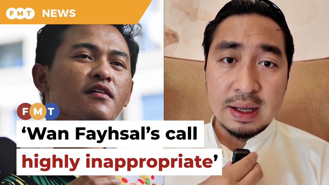 PH slams Wan Fayhsal over call to boycott Palestine rally
