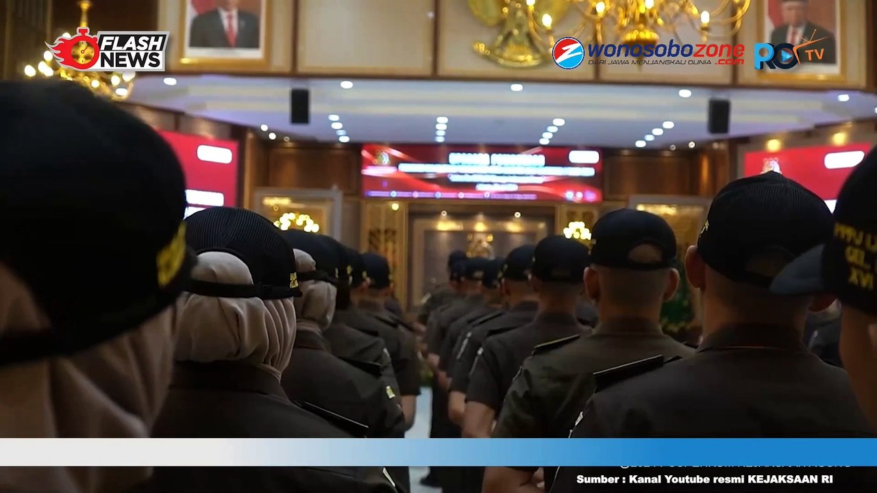 Wakil Jaksa Agung Hadiri Acara Pembukaan Pendidikan dan Pelatihan Pembentukan Jaksa Angkatan LXXXI Gelombang II Tahun 2024