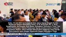 PUSPENKUM KEJAGUNG GELAR PENYULUHAN HUKUM TENTANG JAGA DESA DI KABUPATEN HALMAHERA TIMUR