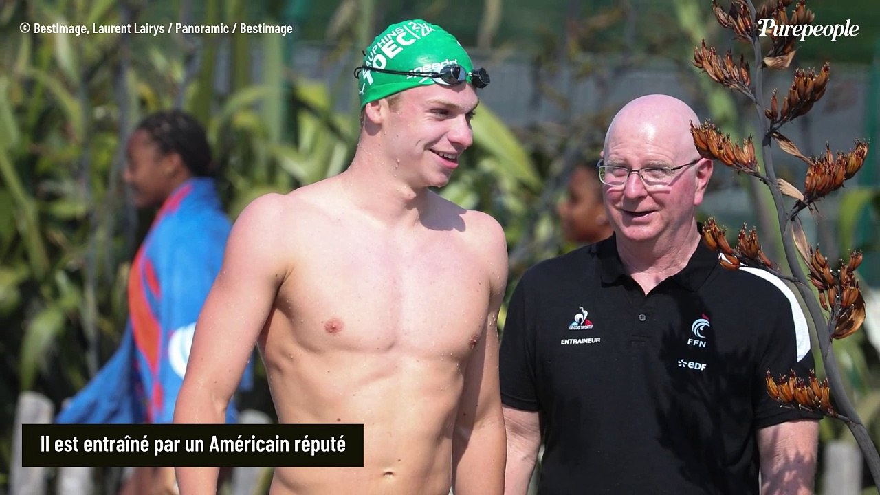Léon Marchand mi-français et mi-américain, son célèbre coach balance : "Quand il y a un petit bobo, il est très français !"